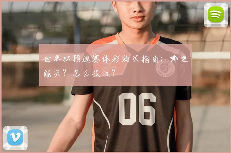 世界杯预选赛体彩购买指南:哪里能买?怎么投注?